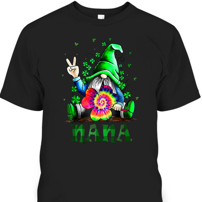 Shamrock Nana Gnome St Patrick's Day T-Shirt Shamrock Nana Gnome St Patrick's Day T-Shirt