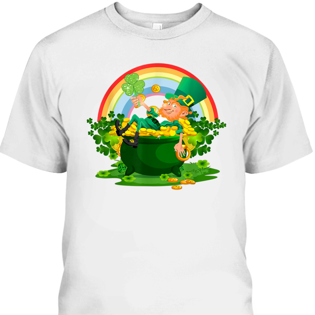Funny Leprechaun Shamrock St. Patrick's Day T-Shirt Funny Leprechaun Shamrock St. Patrick's Day T-Shirt