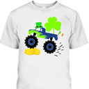 Funny St Patrick's Day Monster Truck T-Shirt Funny St Patrick's Day Monster Truck T-Shirt