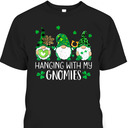 Green Gnome St Patricks Day T-Shirt Hanging With My Gnomies Green Gnome St Patricks Day T-Shirt Hanging With My Gnomies