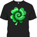 St Patrick's Day T-Shirt Irish Shamrock Tie Dye Pattern St Patrick's Day T-Shirt Irish Shamrock Tie Dye Pattern