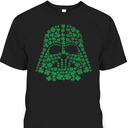 Star Wars Darth Vader Green Shamrocks St Patrick's Day T-Shirt