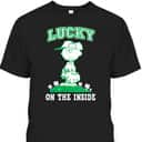 Peanuts Charlie Brown St Patrick's Day T-Shirt Lucky On The Inside Peanuts Charlie Brown St Patrick's Day T-Shirt Lucky On The Inside