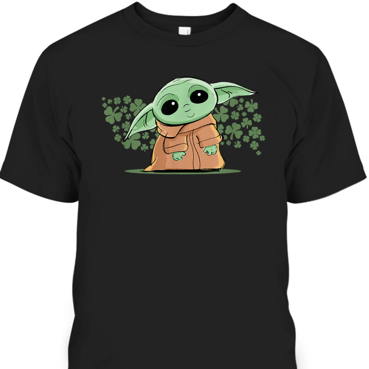 Baby Yoda Star Wars The Mandalorian St Patrick's Day T-Shirt Baby Yoda Star Wars The Mandalorian St Patrick's Day T-Shirt