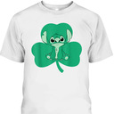 Disney Lilo And Stitch Green Shamrock St Patrick's Day T-Shirt Disney Lilo And Stitch Green Shamrock St Patrick's Day T-Shirt