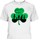 Star Wars Characters Silhouettes Shamrock St Patrick's Day T-Shirt Star Wars Characters Silhouettes Shamrock St Patrick's Day T-Shirt