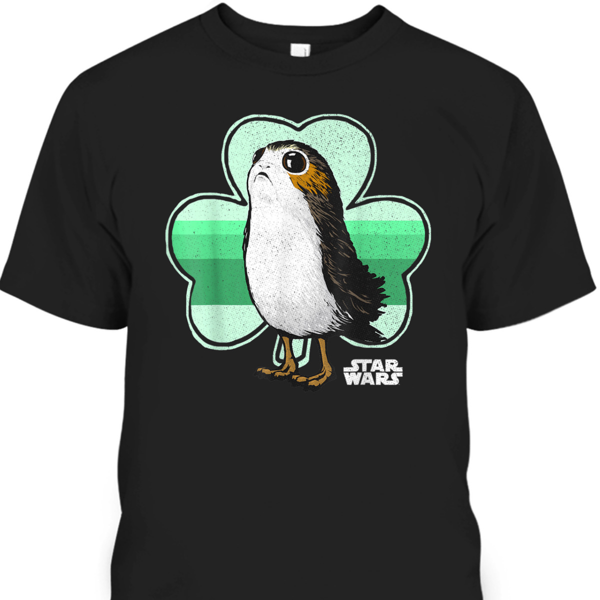 Star Wars St Patrick's Day Porg Clover Saint T-Shirt Star Wars St Patrick's Day Porg Clover Saint T-Shirt