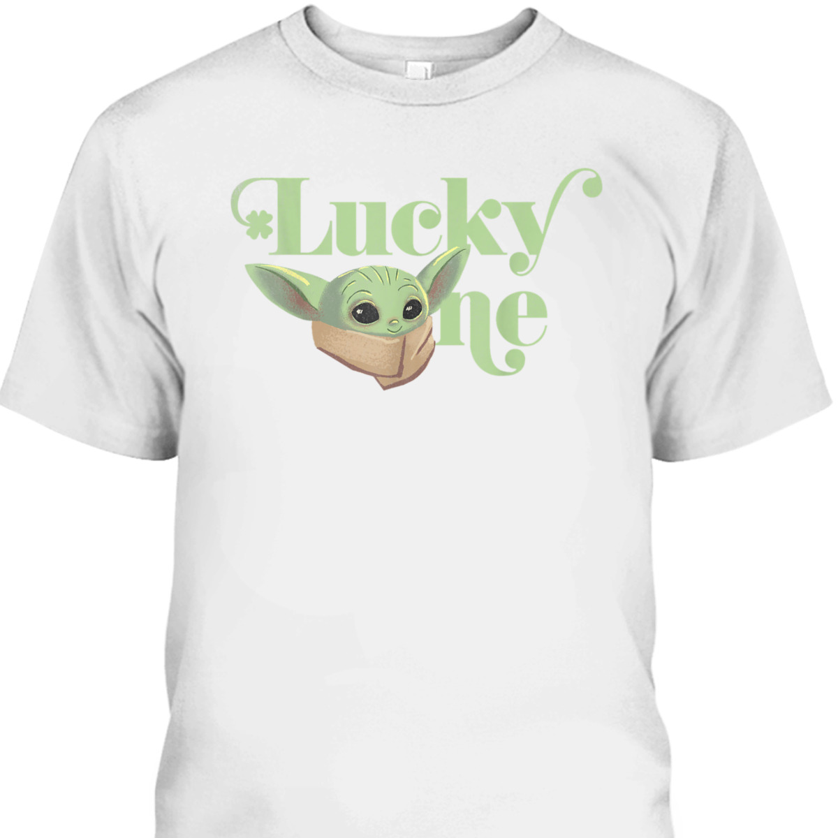 Baby Yoda Star Wars St Patrick's Day The Mandalorian Lucky Me T-Shirt Baby Yoda Star Wars St Patrick's Day The Mandalorian Lucky Me T-Shirt