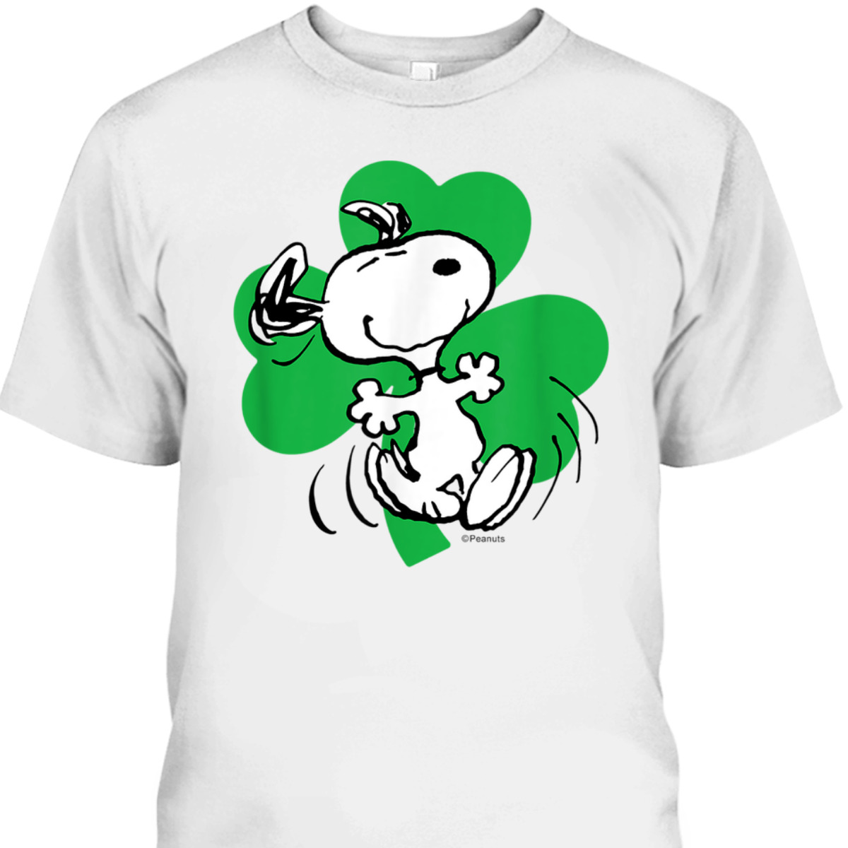 Peanuts Snoopy Shamrock St. Patrick's Day T-Shirt Peanuts Snoopy Shamrock St. Patrick's Day T-Shirt