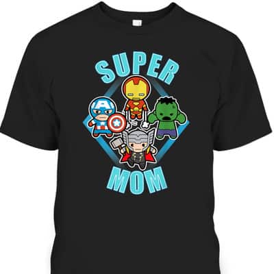 Marvel Mother's Day T-Shirt Super Mom Gift