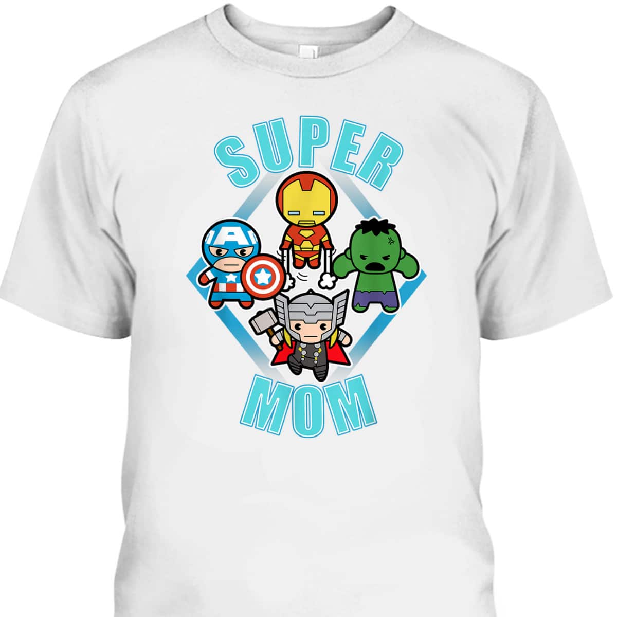 Marvel Mother's Day T-Shirt Super Mom Gift Marvel Mother's Day T-Shirt Super Mom Gift