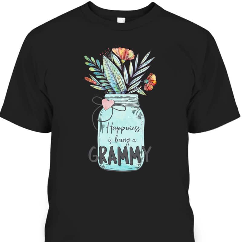 Mother's Day T-Shirt Happiness Is Being A Grammy Mother's Day T-Shirt Happiness Is Being A Grammy