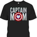 Mother's Day T-Shirt Captain Mom Superhero Mother's Day T-Shirt Captain Mom Superhero