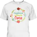 Mother's Day T-Shirt Happiness Is Being An Oma Mother's Day T-Shirt Happiness Is Being An Oma