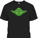 Star Wars Yoda Clover Face St Patrick's Day Graphic T-Shirt Star Wars Yoda Clover Face St Patrick's Day Graphic T-Shirt