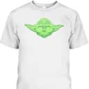 Star Wars Yoda Clover Face St Patrick's Day Graphic T-Shirt Star Wars Yoda Clover Face St Patrick's Day Graphic T-Shirt