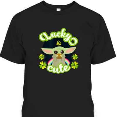 Star Wars The Mandalorian St Patrick's Day Lucky & Cute T-Shirt