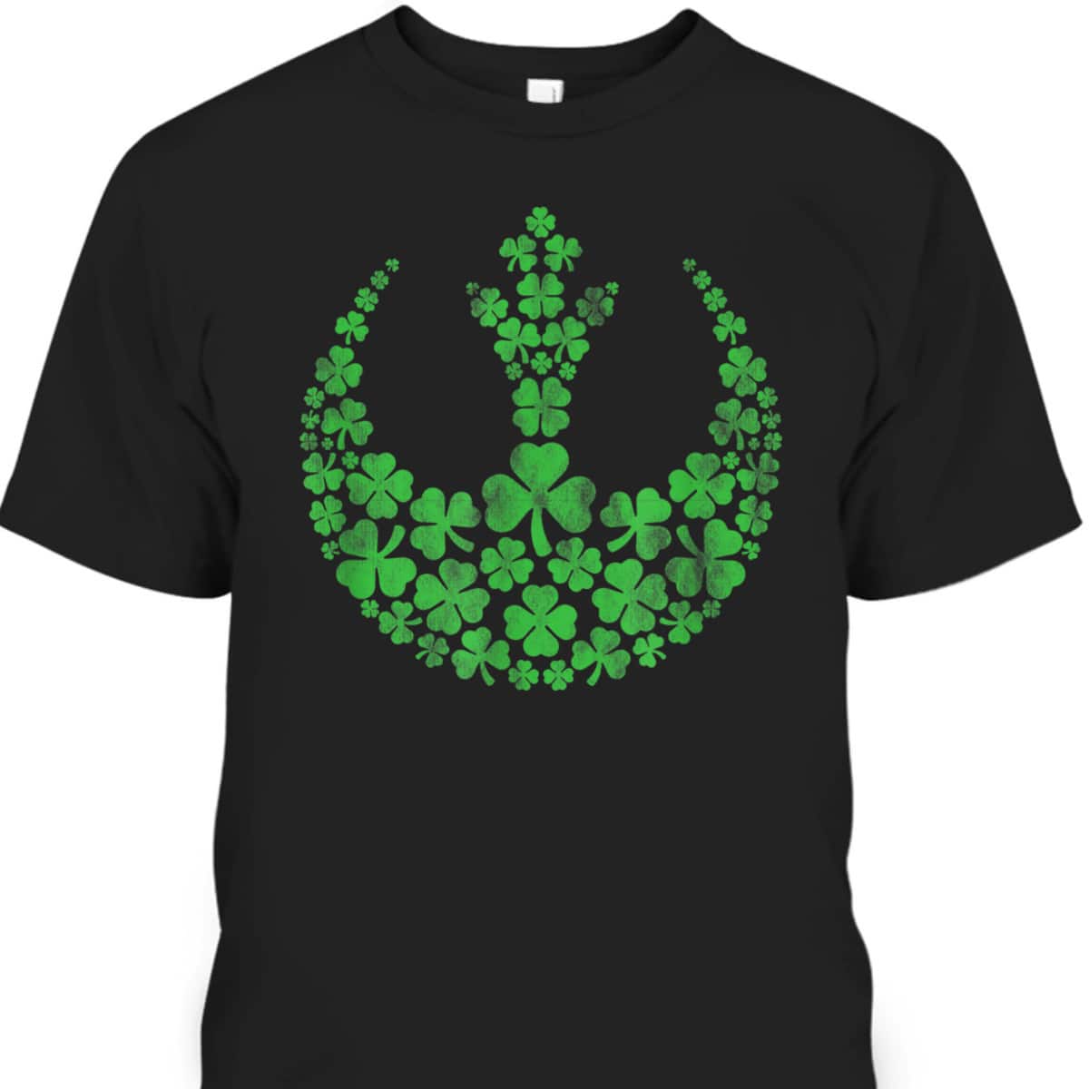 Star Wars Rebel Alliance Green Shamrocks St Patrick's Day T-Shirt Star Wars Rebel Alliance Green Shamrocks St Patrick's Day T-Shirt