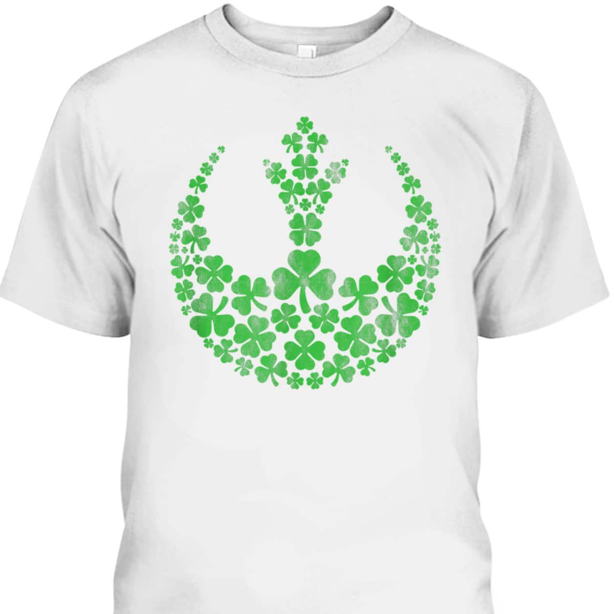Star Wars Rebel Alliance Green Shamrocks St Patrick's Day T-Shirt Star Wars Rebel Alliance Green Shamrocks St Patrick's Day T-Shirt