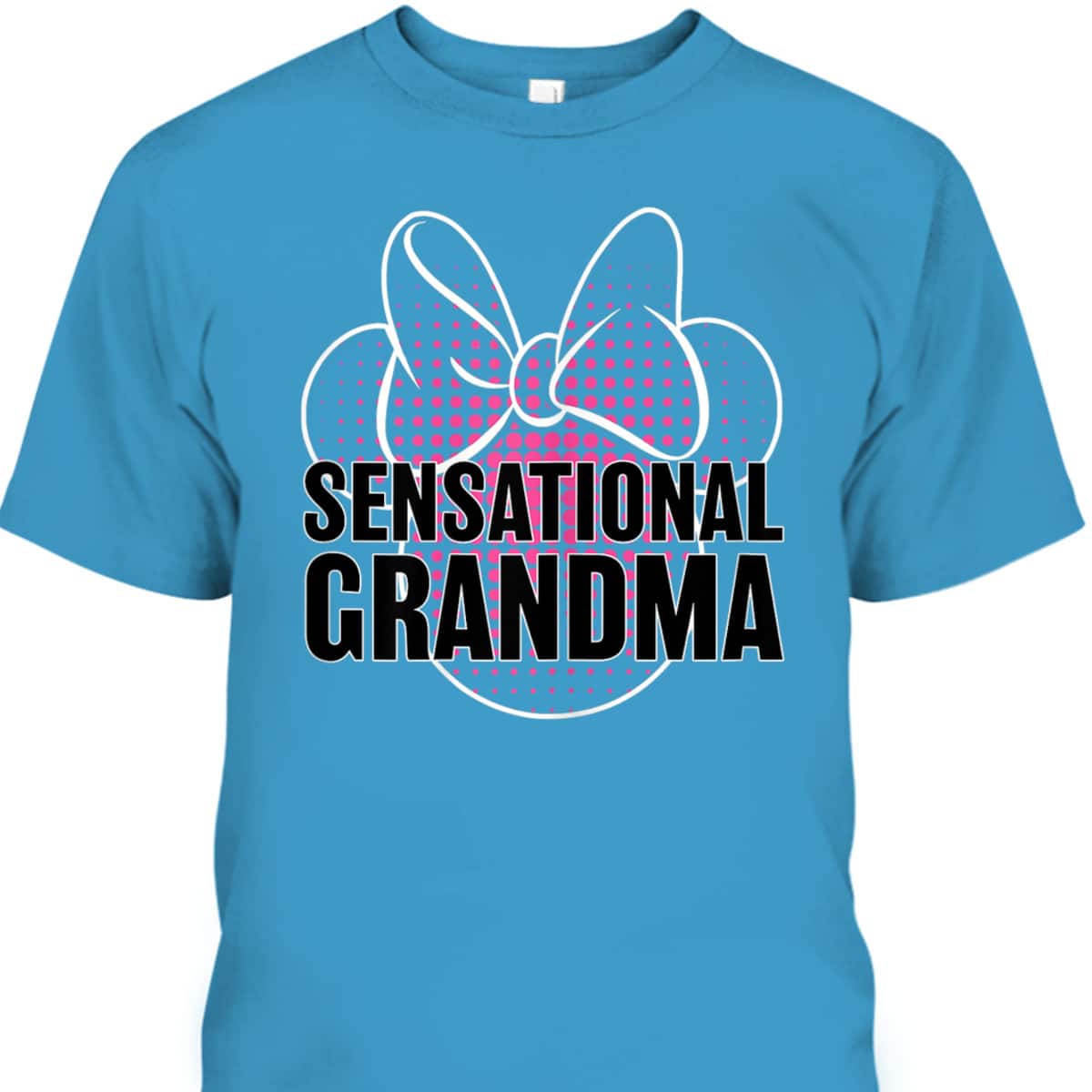 Mother's Day T-Shirt Sensational Grandma Mickey Mouse Gift For Mom Mother's Day T-Shirt Sensational Grandma Mickey Mouse Gift For Mom