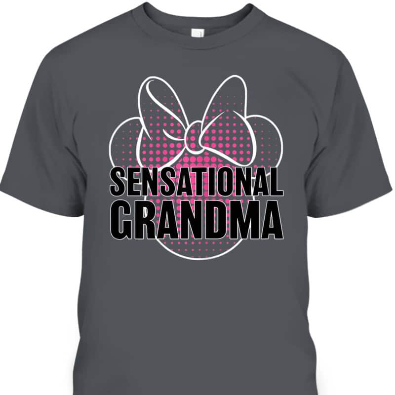 Mother's Day T-Shirt Sensational Grandma Mickey Mouse Gift For Mom Mother's Day T-Shirt Sensational Grandma Mickey Mouse Gift For Mom
