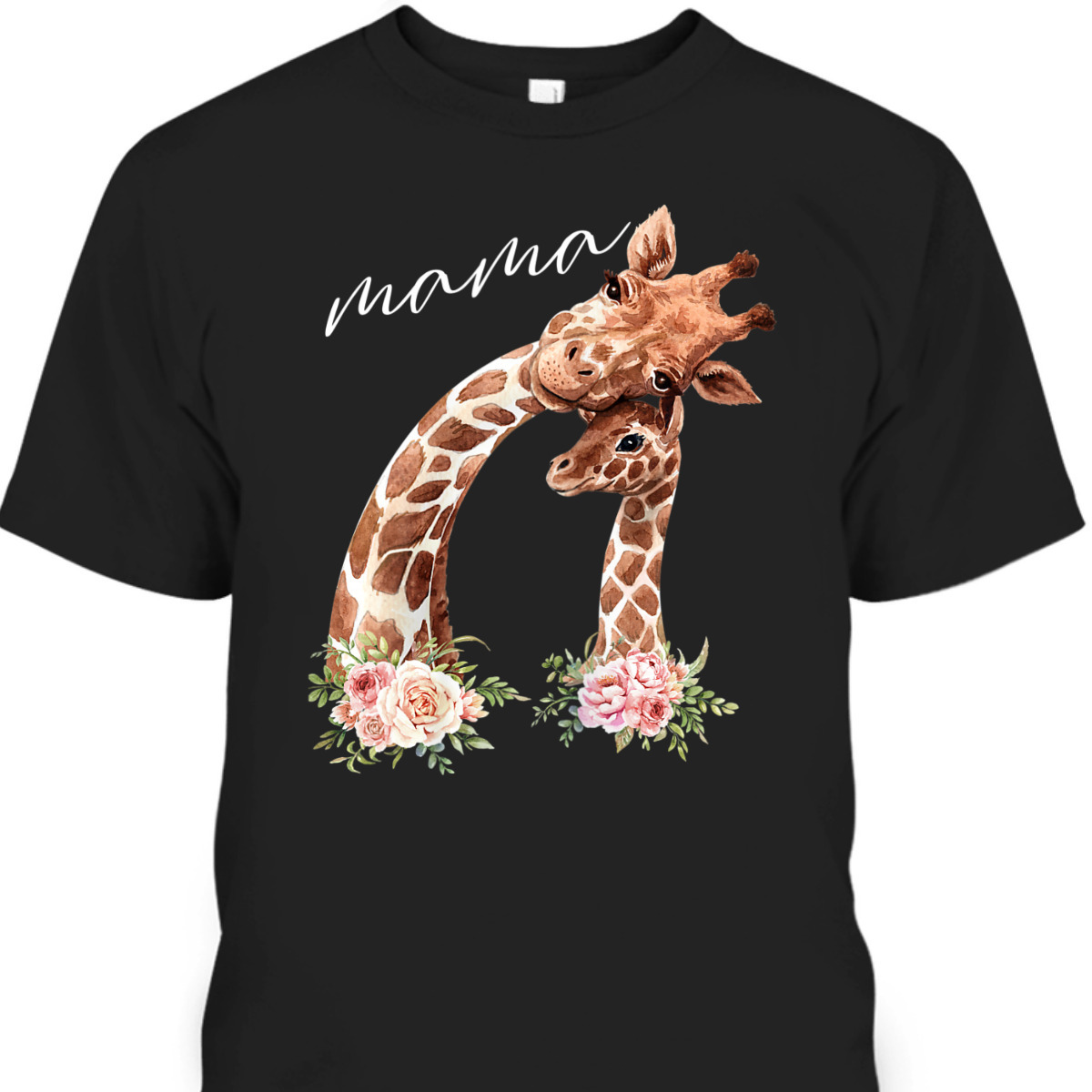 Mother's Day T-Shirt Mama Gift For Giraffe Lovers Mother's Day T-Shirt Mama Gift For Giraffe Lovers
