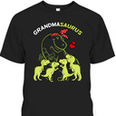 Mother's Day T-Shirt Grandmasaurus Grandma 4 Kids Dinosaur Mother's Day T-Shirt Grandmasaurus Grandma 4 Kids Dinosaur