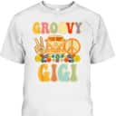 Retro Mother's Day T-Shirt Groovy Gigi Gift For Mom & Grandma Retro Mother's Day T-Shirt Groovy Gigi Gift For Mom & Grandma