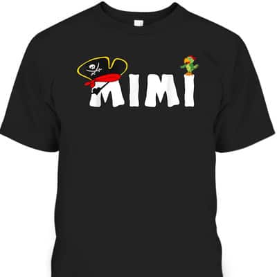 Mother's Day T-Shirt Gift For Mimi Skull And Crossbones Hat