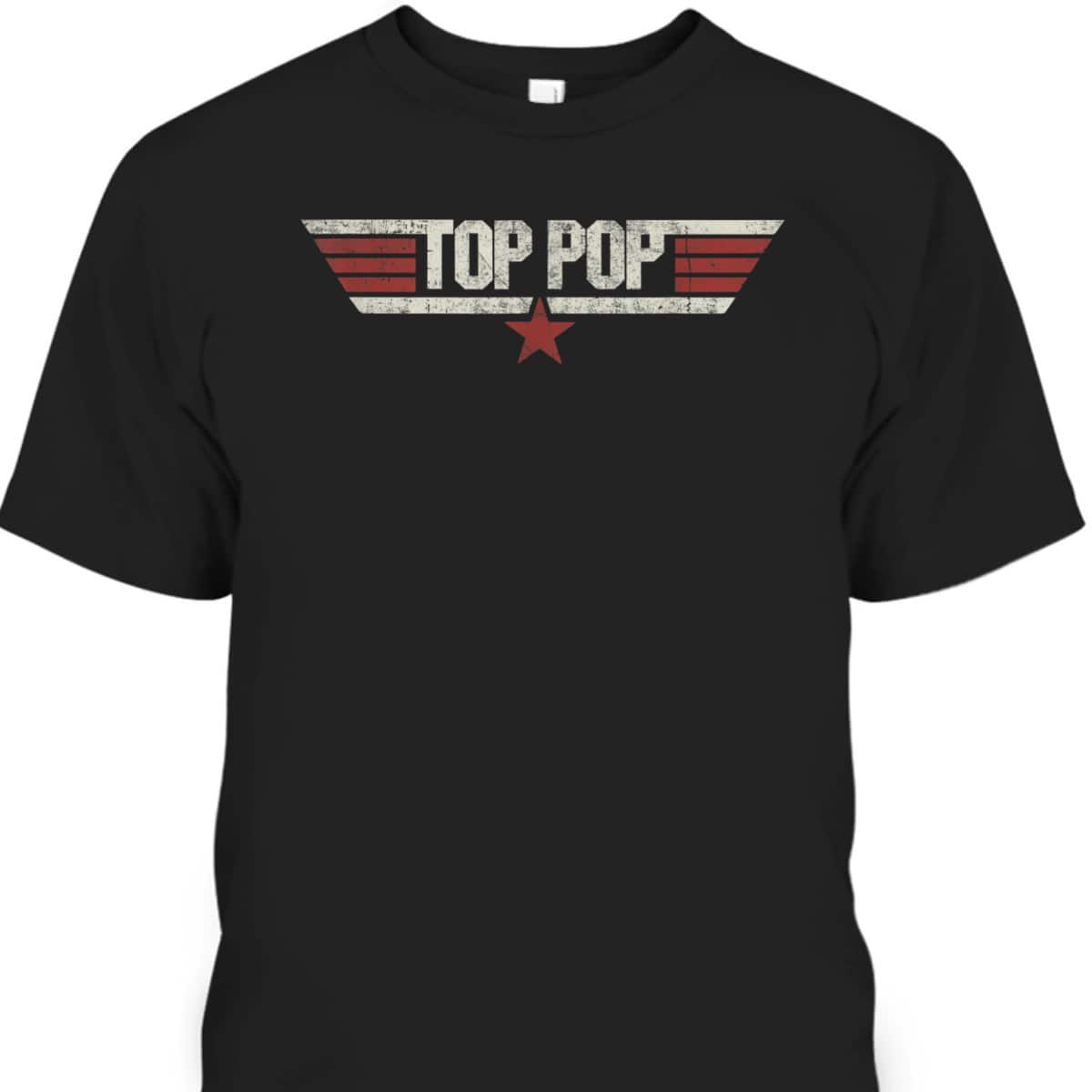 Vintage Father's Day T-Shirt Top Pop Gift For Father-In-Law Vintage Father's Day T-Shirt Top Pop Gift For Father-In-Law