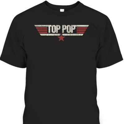 Vintage Father's Day T-Shirt Top Pop Gift For Father-In-Law