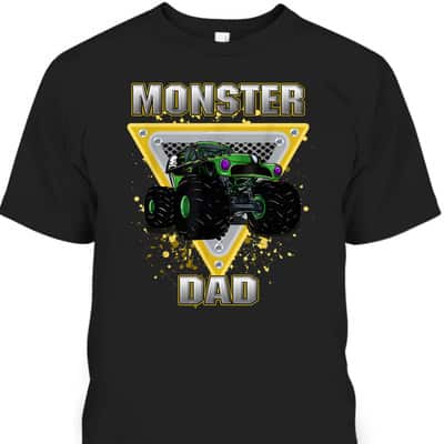Monster Truck Father's Day T-Shirt Best Gift For Dad