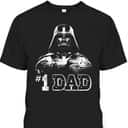 Star Wars Darth Vader #1 Dad Vintage Father's Day T-Shirt
