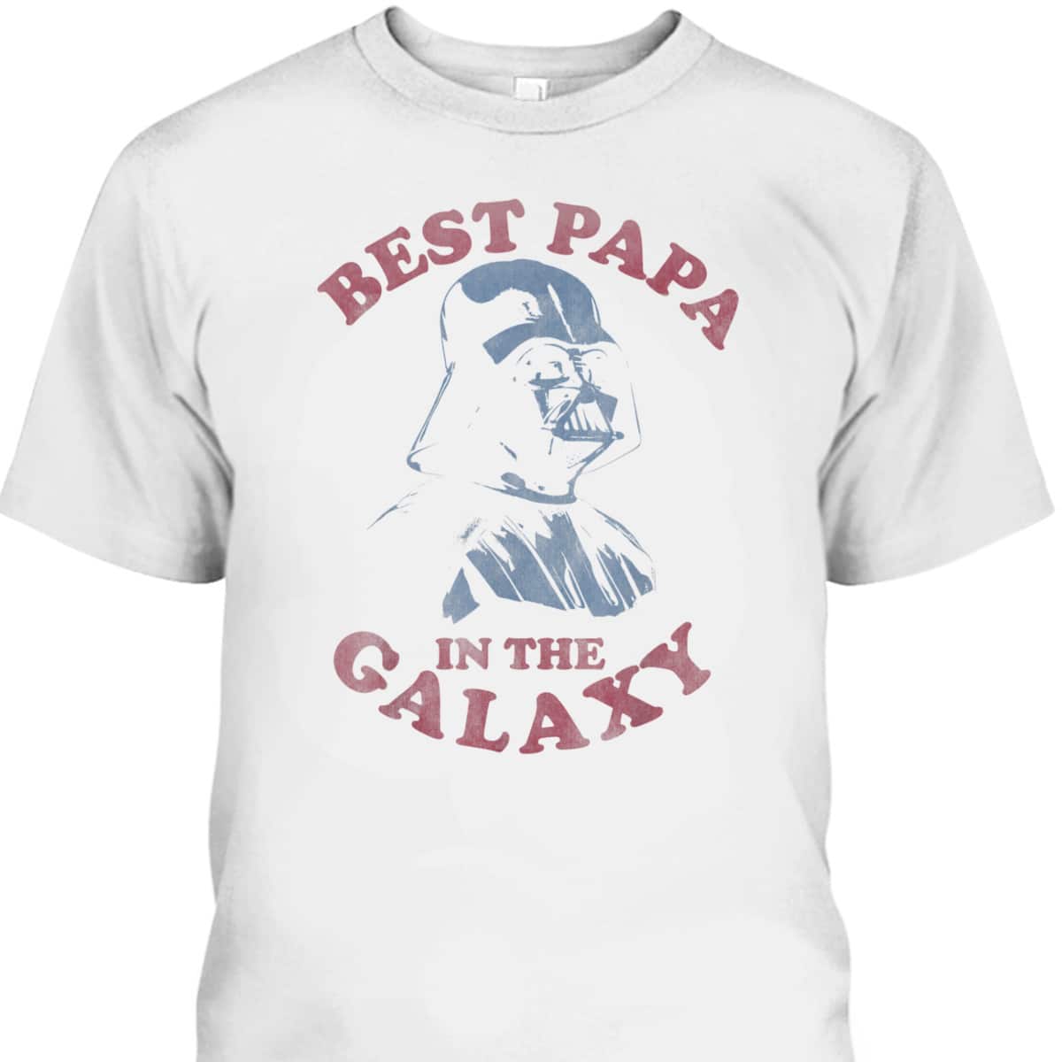 Retro Star Wars Darth Vader Best Papa In the Galaxy Father's Day T-Shirt Retro Star Wars Darth Vader Best Papa In the Galaxy Father's Day T-Shirt