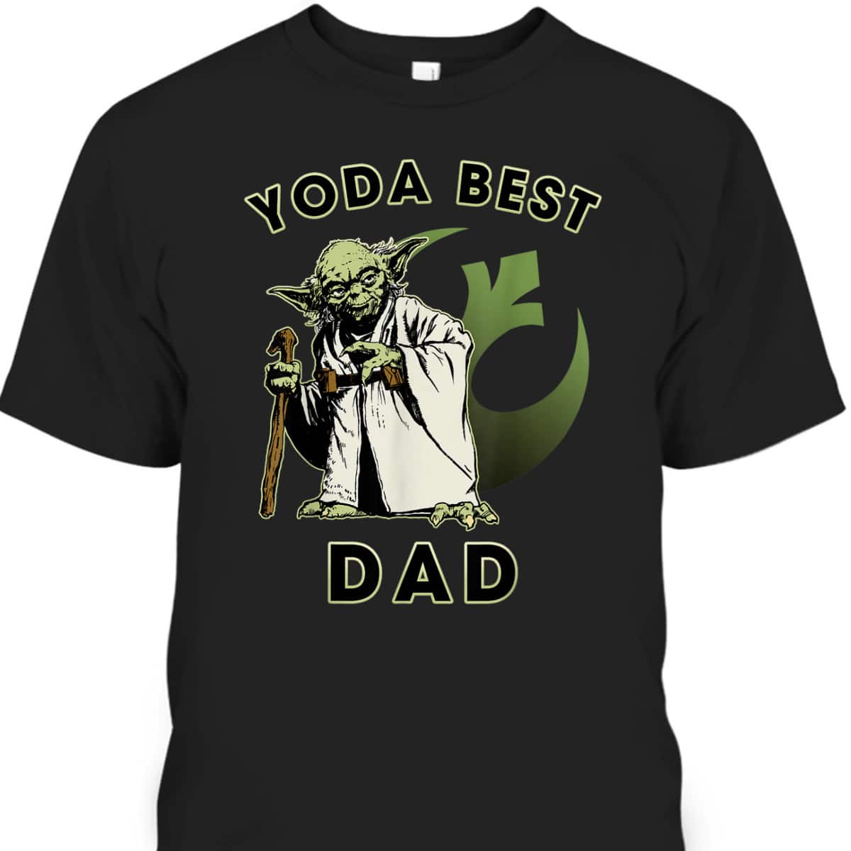 Star Wars Father's Day T-Shirt Yoda Best Dad Rebel Logo Gift For Dad From Son Star Wars Father's Day T-Shirt Yoda Best Dad Rebel Logo Gift For Dad From Son
