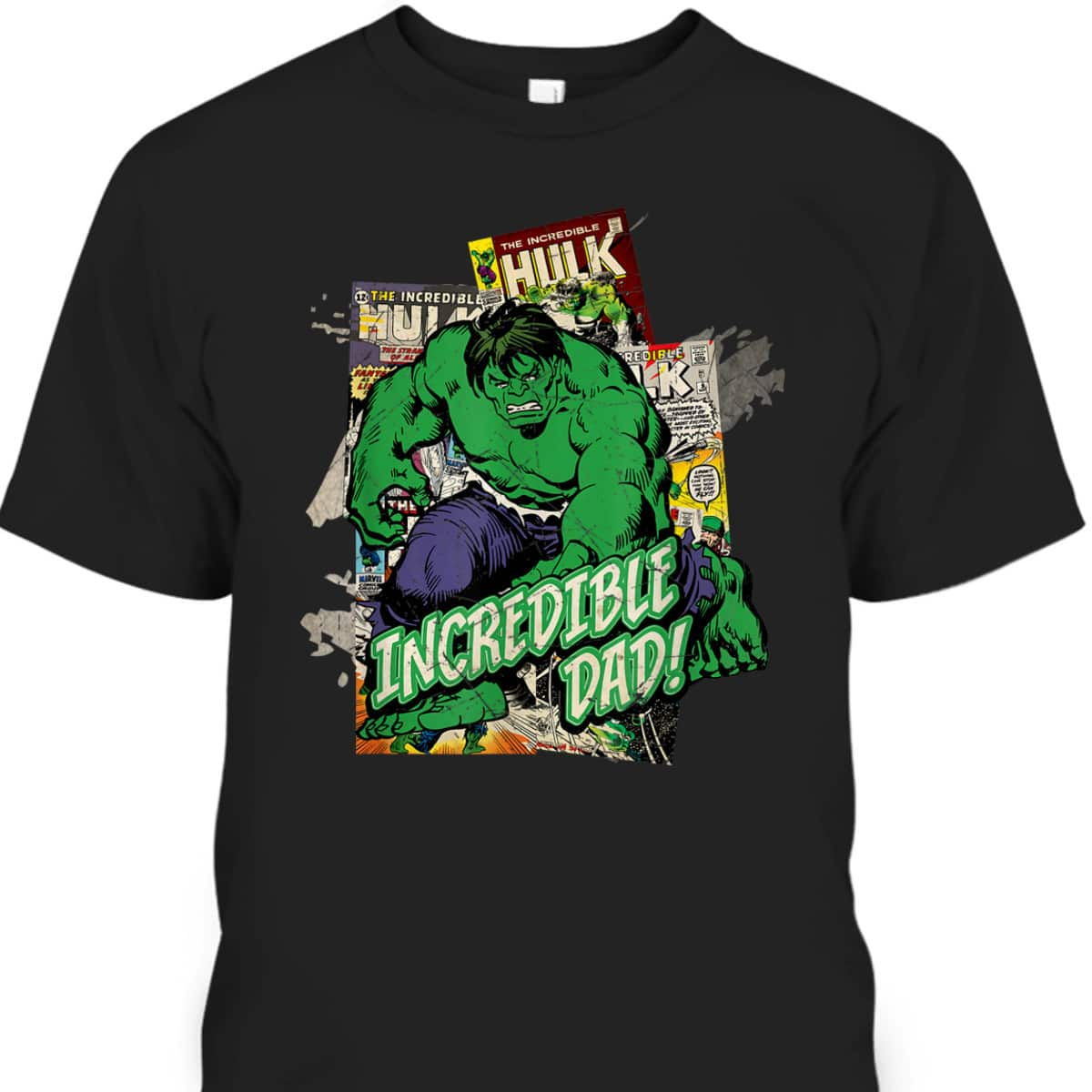 Marvel Hulk Incredible Dad Father's Day T-Shirt