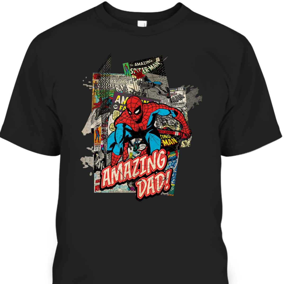 Marvel Spider-Man Amazing Dad Father's Day T-Shirt Marvel Spider-Man Amazing Dad Father's Day T-Shirt