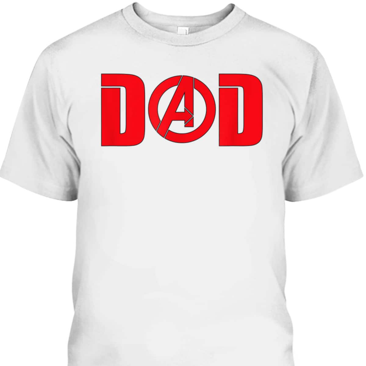 Father's Day T-Shirt Avengers Dad Gift For Marvel Fans Father's Day T-Shirt Avengers Dad Gift For Marvel Fans
