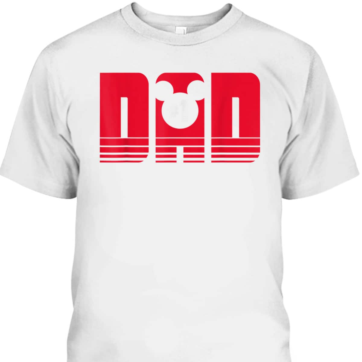 Mickey Mouse Dad Father's Day T-Shirt Gift For Disney Lovers Mickey Mouse Dad Father's Day T-Shirt Gift For Disney Lovers
