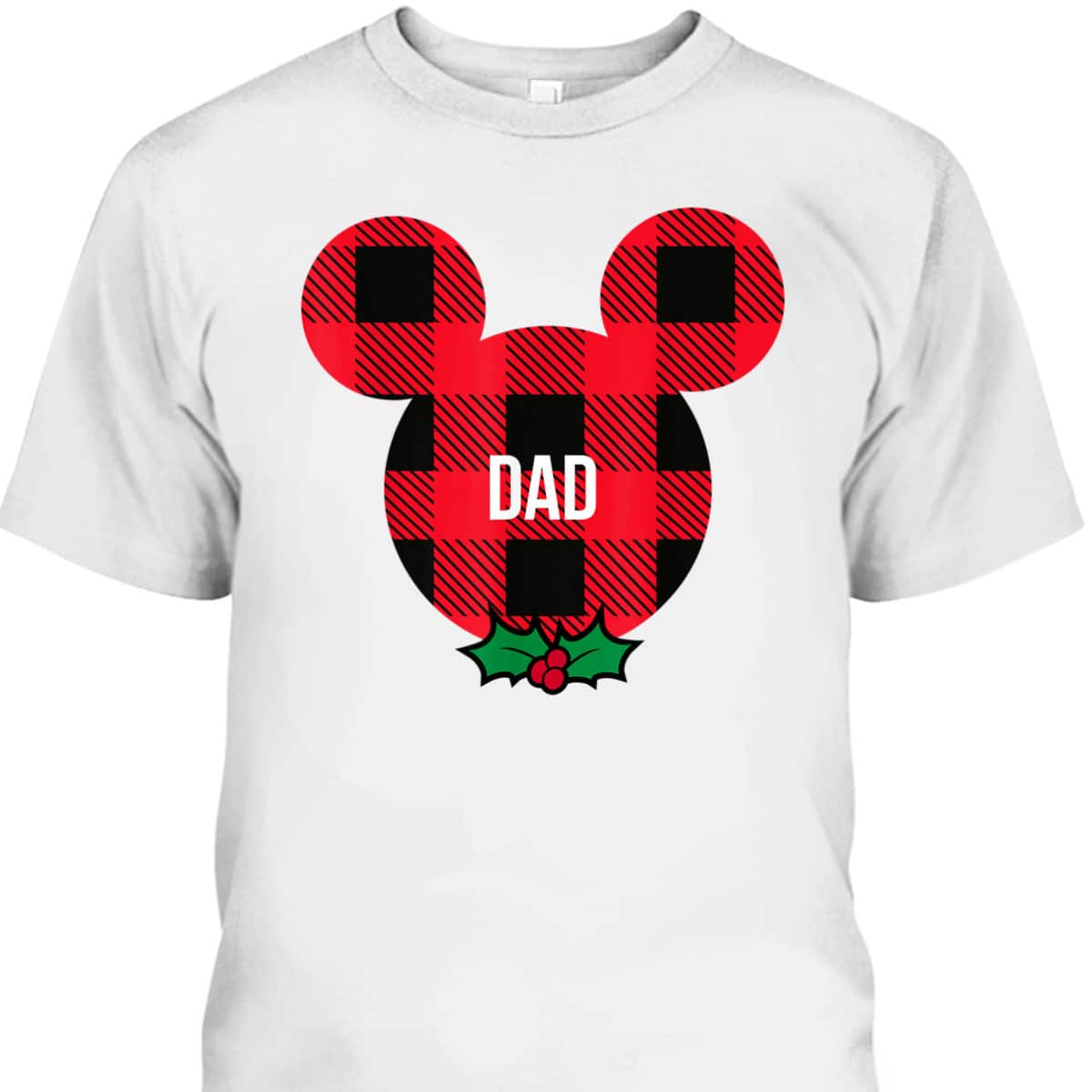 Mickey Mouse Dad Father's Day T-Shirt Cool Gift For Disney Lovers Mickey Mouse Dad Father's Day T-Shirt Cool Gift For Disney Lovers