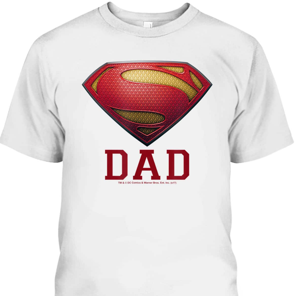 Father's Day T-Shirt Superman Man Of Steel Gift For Marvel Fans Father's Day T-Shirt Superman Man Of Steel Gift For Marvel Fans