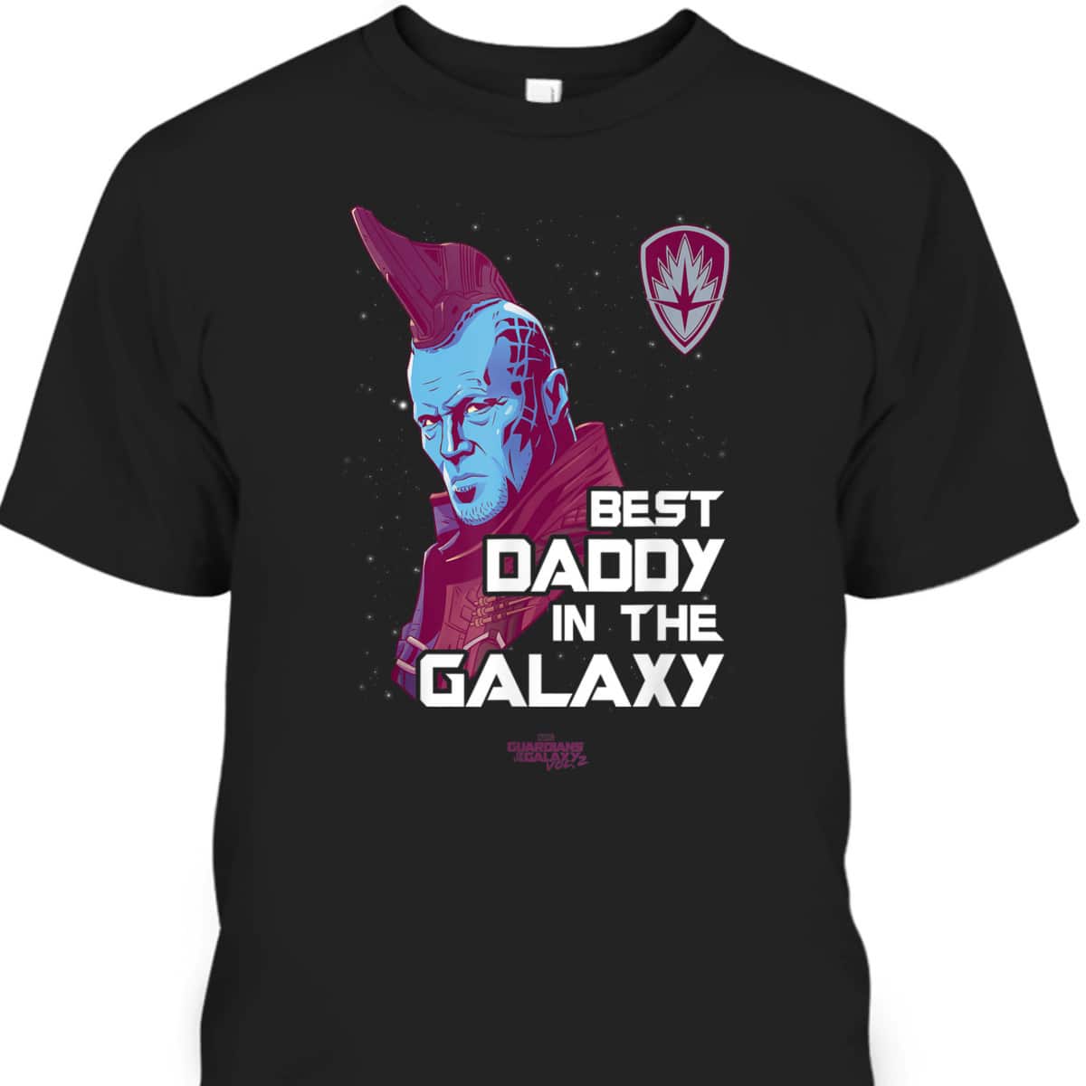Father's Day T-Shirt Guardians Yondu Best Daddy In The Galaxy Gift For Marvel Fans Father's Day T-Shirt Guardians Yondu Best Daddy In The Galaxy Gift For Marvel Fans