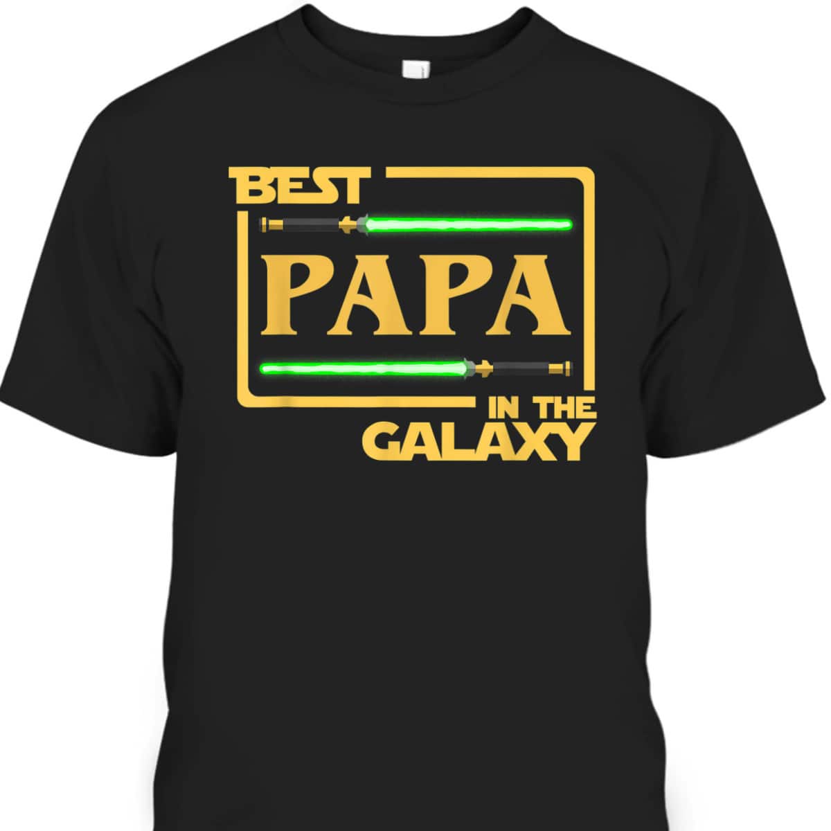 Father's Day T-Shirt Best Papa In The Galaxy Gift For Grandpa From Grandson Father's Day T-Shirt Best Papa In The Galaxy Gift For Grandpa From Grandson
