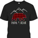 Father's Day T-Shirt Papa Bear Cool Gift For Dad