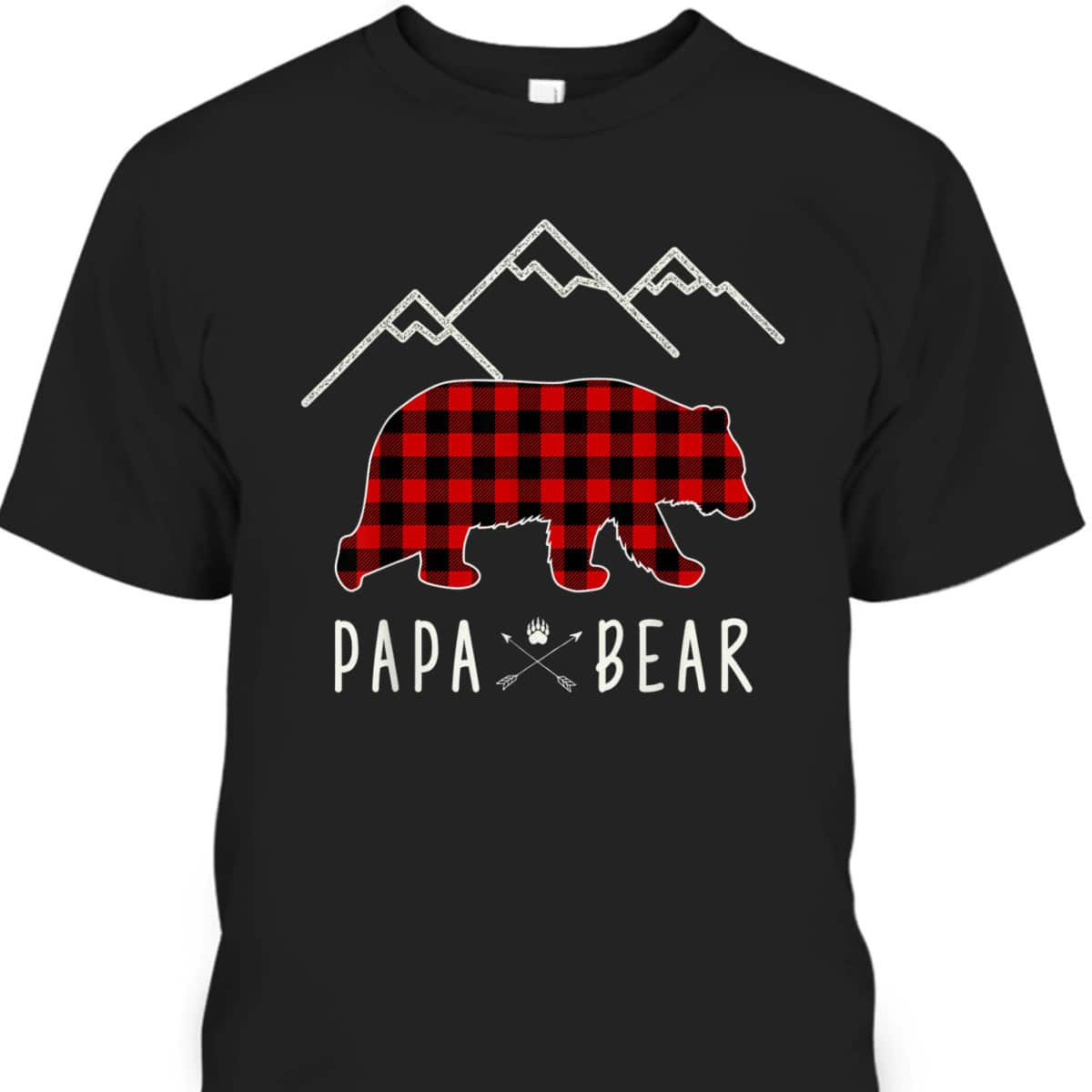 Father's Day T-Shirt Papa Bear Cool Gift For Dad Father's Day T-Shirt Papa Bear Cool Gift For Dad