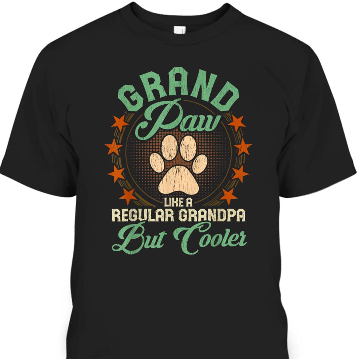 Father's Day T-Shirt Grand Paw Gift For Dog Lovers Father's Day T-Shirt Grand Paw Gift For Dog Lovers