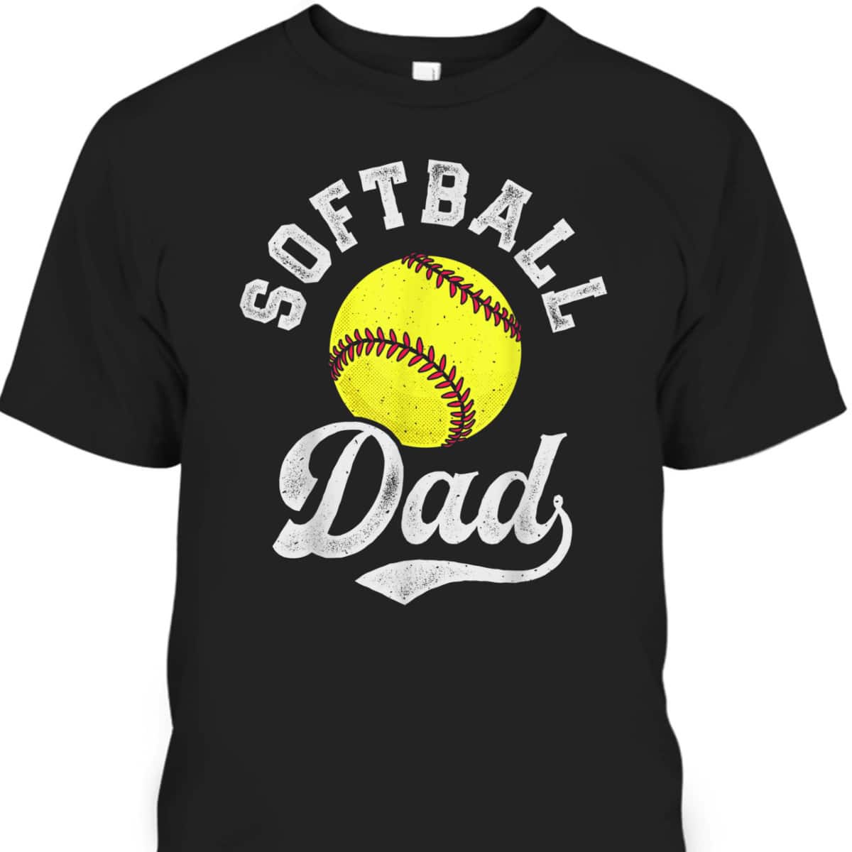 Father's Day T-Shirt Gift For Softball Players Father's Day T-Shirt Gift For Softball Players