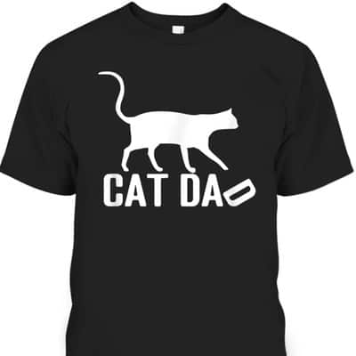 Father&rsquo;s Day T-Shirt Cat Dad Gift For Cat Lovers