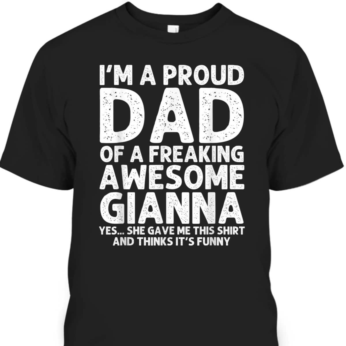 Funny Father's Day T-Shirt Father-In-Law Gift From Daughter-In-Law Funny Father's Day T-Shirt Father-In-Law Gift From Daughter-In-Law