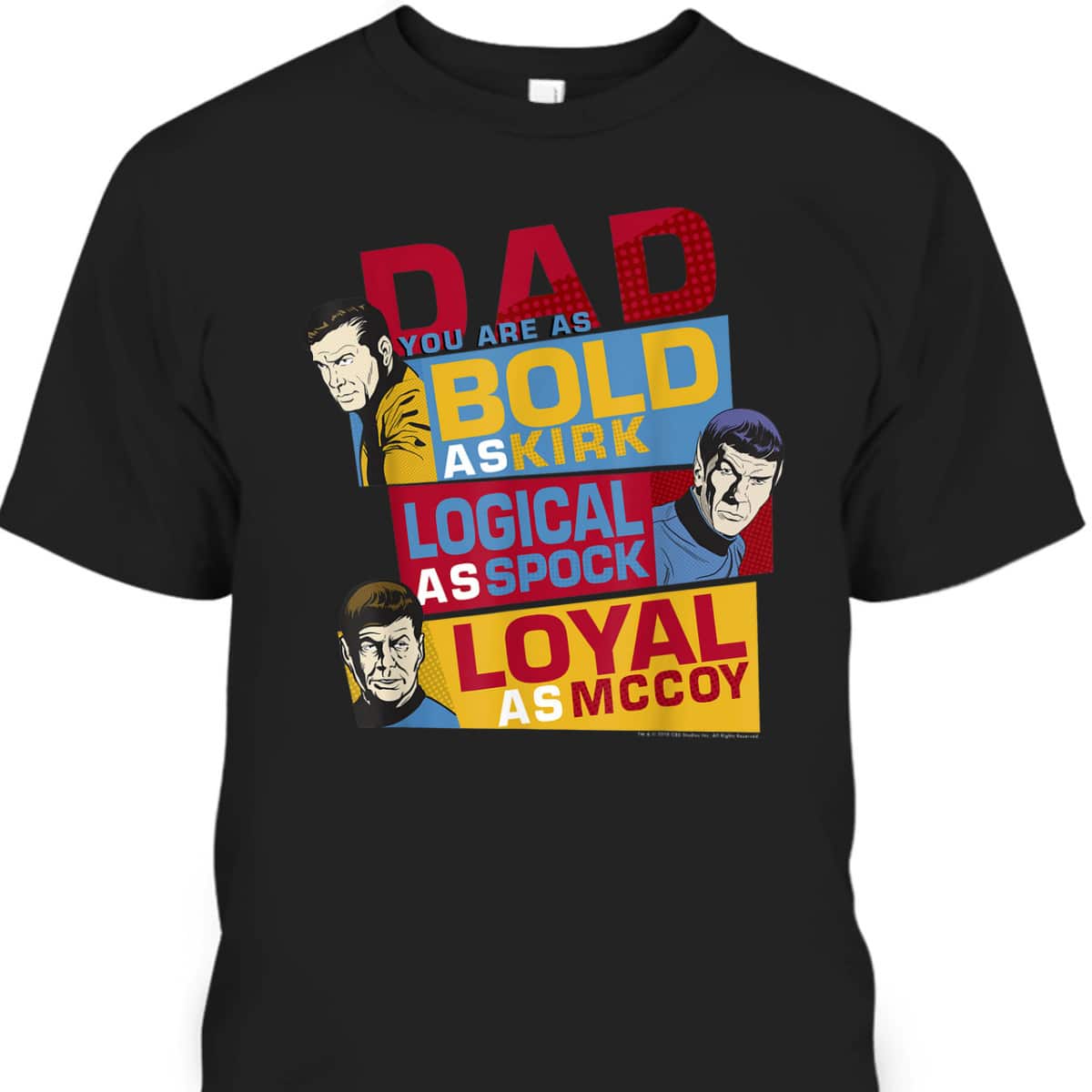 Star Trek Original Series Father's Day T-Shirt Cool Gift For Dad Star Trek Original Series Father's Day T-Shirt Cool Gift For Dad